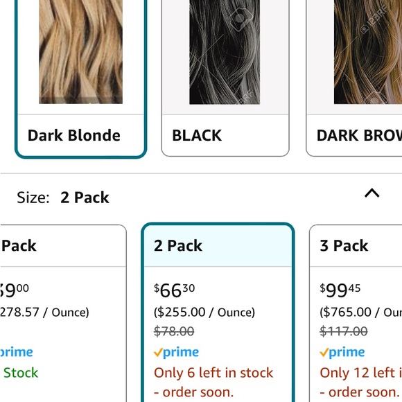 Root Touch Up  Dark Blonde Root Concealer Thinning Hair Mineral Infused Powder 2 - Picture 5 of 11